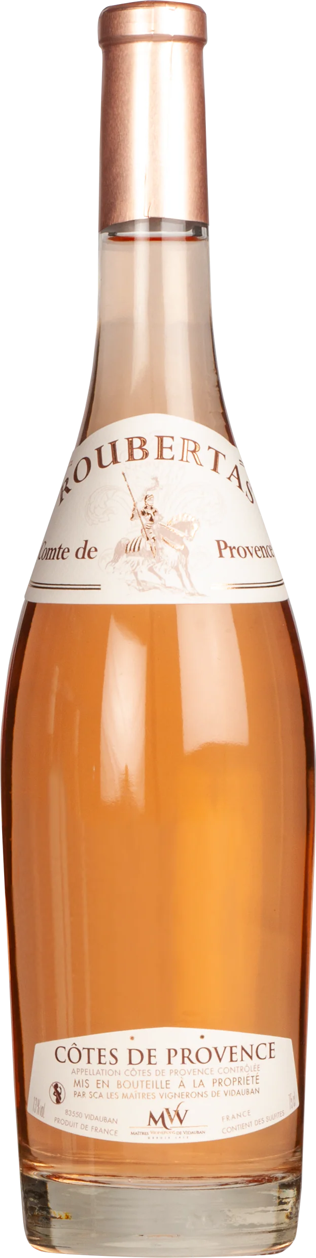 2025 Côtes de Provence Rosé Comte de Provence, La Vidaubanaise