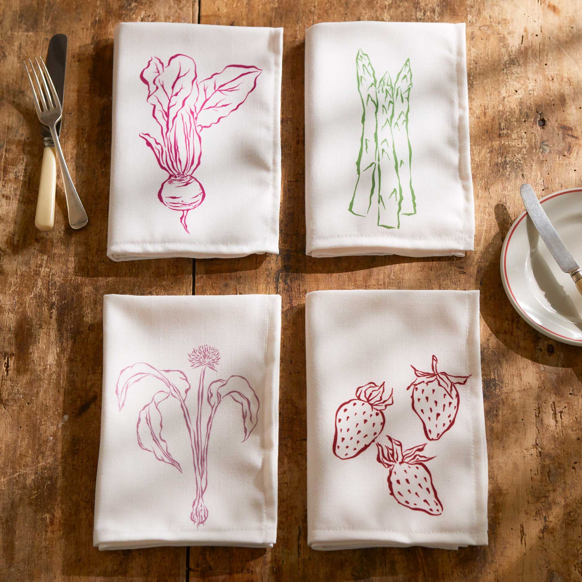 Le Marché Napkins (Set of 4) - Image 4